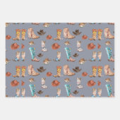 Pays Western Rustic Wrapping Papier ensemble de 3 (Devant)