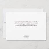 Pays Zinnia Genre Revela Party Invitations (Dos)