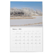 Paysage 2026 12 mois Calendrier mural (Feb 2026)