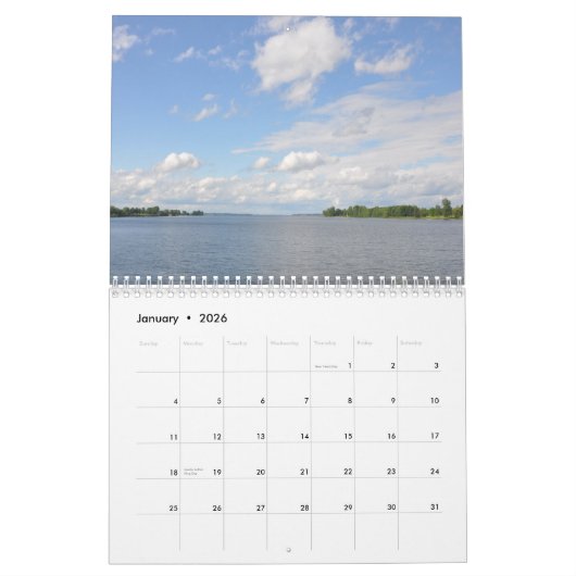 Paysage 2026 - Calendrier (Jan 2026)