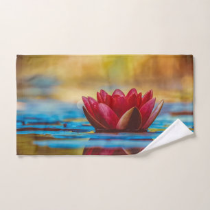 Paysage à la Fleur de Lotus Rouge, Zen