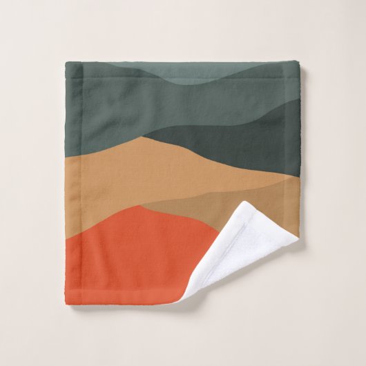 Paysage Abstrait (Gant de toilette)