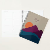 Paysage Abstrait Automne Montagne d'automne (Devant avec enveloppe)