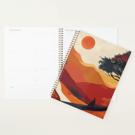 Paysage Abstrait de Boho (19) (Devant avec enveloppe)