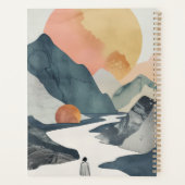 Paysage Abstrait de Boho (2) (Dos)