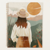 Paysage Abstrait de Boho (20) (Devant)