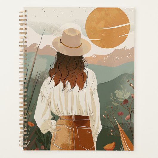 Paysage Abstrait de Boho (20) (Devant)