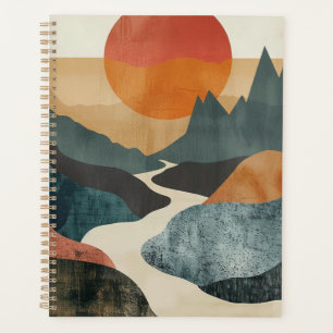Paysage Abstrait de Boho (5)