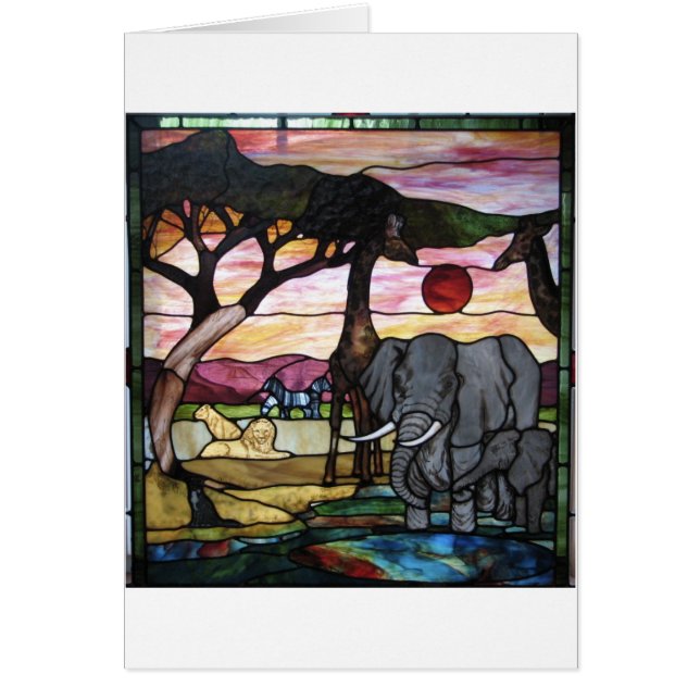 Paysage africain (Devant)