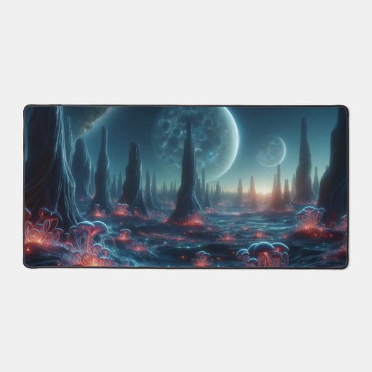 Paysage Alien, Design de science-fiction (Recto)