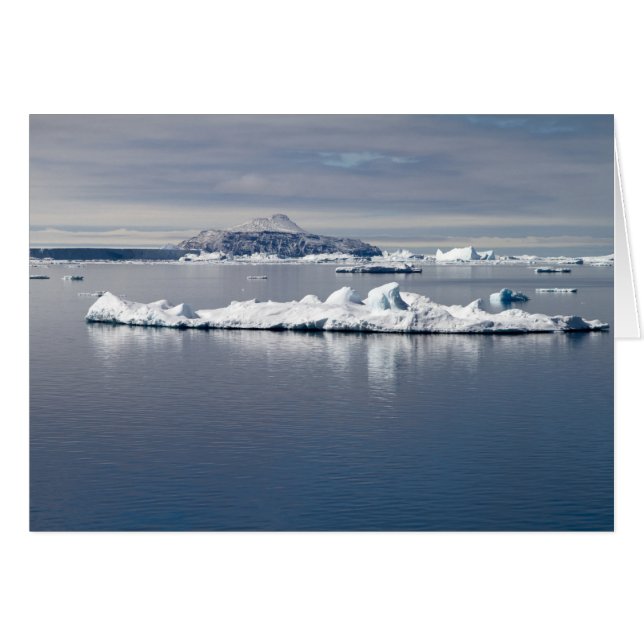 Paysage antarctique (Devant horizontal)