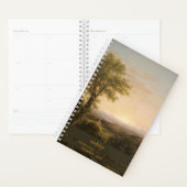 Paysage Artwork Monogramme Planificateur (Devant avec enveloppe)