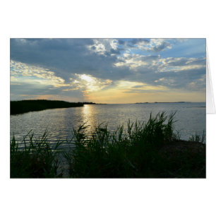 Paysage au coucher du soleil