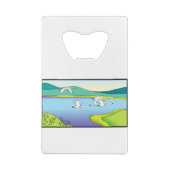 Paysage avec canards volants (Dos)