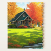 Paysage avec lac et chalet-46556 (Dos)