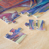 Paysage avec le cadeau difficile de puzzle de goût (Côté)