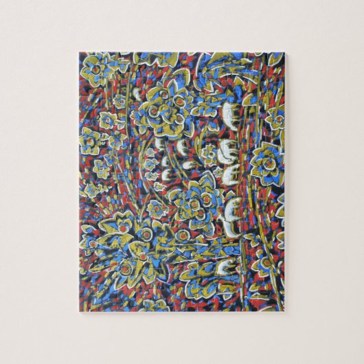 Paysage avec le puzzle très difficile de moutons (Vertical)