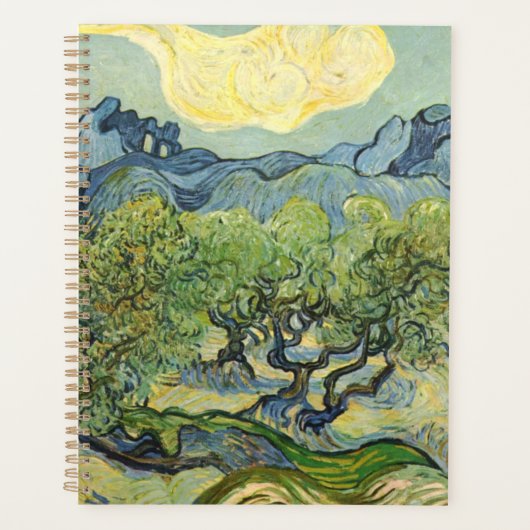 Paysage avec Olive Vincent Willem van Gogh (Devant)