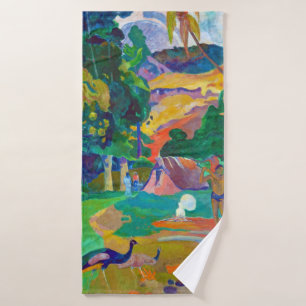 Paysage avec Peacocks, Gauguin