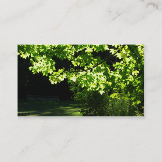 Paysage / Carte de visite de l'arbre d'entretien d