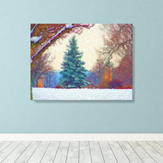 Paysage classique d'art raffiné Impression à parti (Insitu (Plancher de Bois))