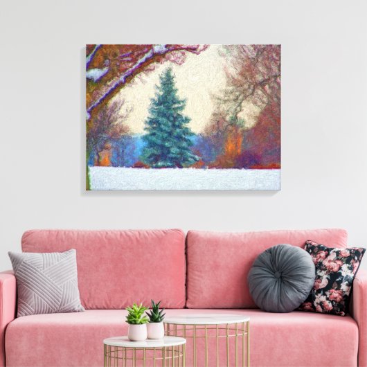 Paysage classique d'art raffiné Impression à parti (Insitu(Salon))