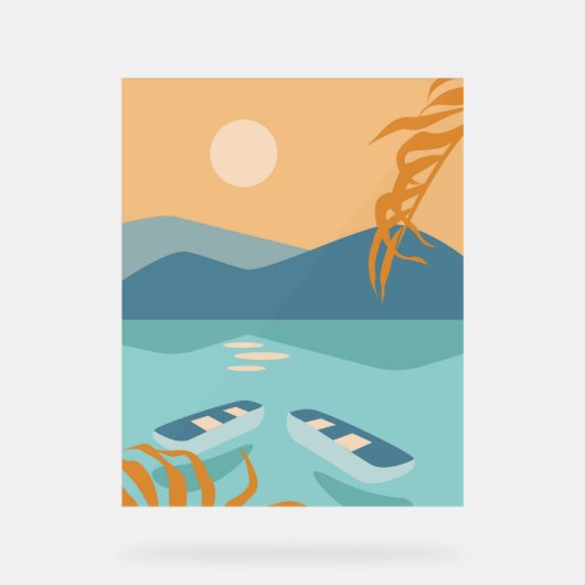 Paysage coloré (Recto)