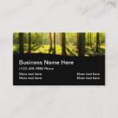 Paysage cool Deux Cartes de visite latéraux (Devant)