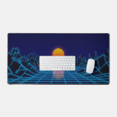 paysage cyberespace grille coucher du soleil (Clavier et souris)