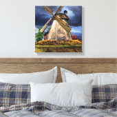 Paysage dans la toile Pays-Bas Imprimer (Insitu(Chambre))