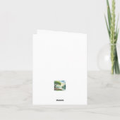 Paysage d'aquarelle serène vide (Dos)