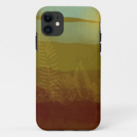 Paysage d'automne Abstrait iPhone 5 Coque (Dos)