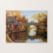 Paysage d'automne avec Puzzle de rivière (Horizontal)