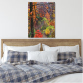 Paysage d'automne sur toile enveloppée (Insitu(Chambre))