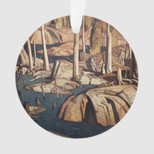Paysage de Backwater par le Canadien AJ Casson