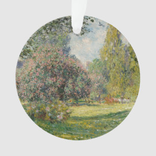 Paysage de Claude Monet : Le Parc Monceau