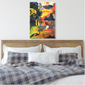 Paysage de Gauguin avec Peacocks Toile Wrap (Insitu(Chambre))