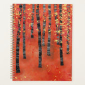 Paysage de la forêt de Birch Tree (Devant)