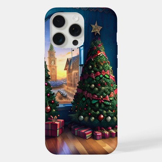 Paysage de l'arbre de Noël (Verso)