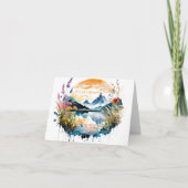 Paysage de montagne (Devant)