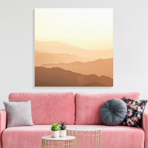Paysage de Montagne – Art Mural de la Nature Sérèn