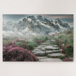 Paysage de montagne panoramique puzzle