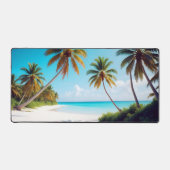 Paysage De Plage Île Tropicale Relaxant Tranquille (Recto)