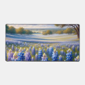 Paysage de prairie de bleuets du Texas (Recto)