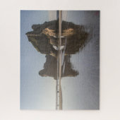 Paysage de puzzle de plage de la Nouvelle Zélande (Vertical)