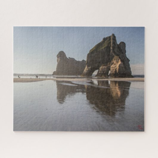 Paysage de puzzle de plage de la Nouvelle Zélande (Horizontal)