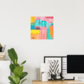 Paysage de rêve - Impression d'affiche - D'après u (Bureau à domicile)