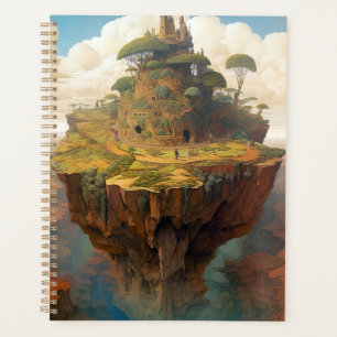 Paysage de Surreal Island Art Imaginaire