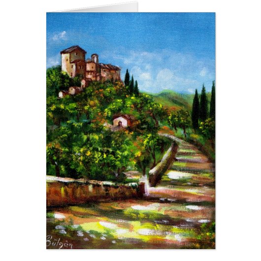 PAYSAGE DE TOSCANE (Devant)