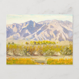 Paysage de Tucson Arizona avec carte postale